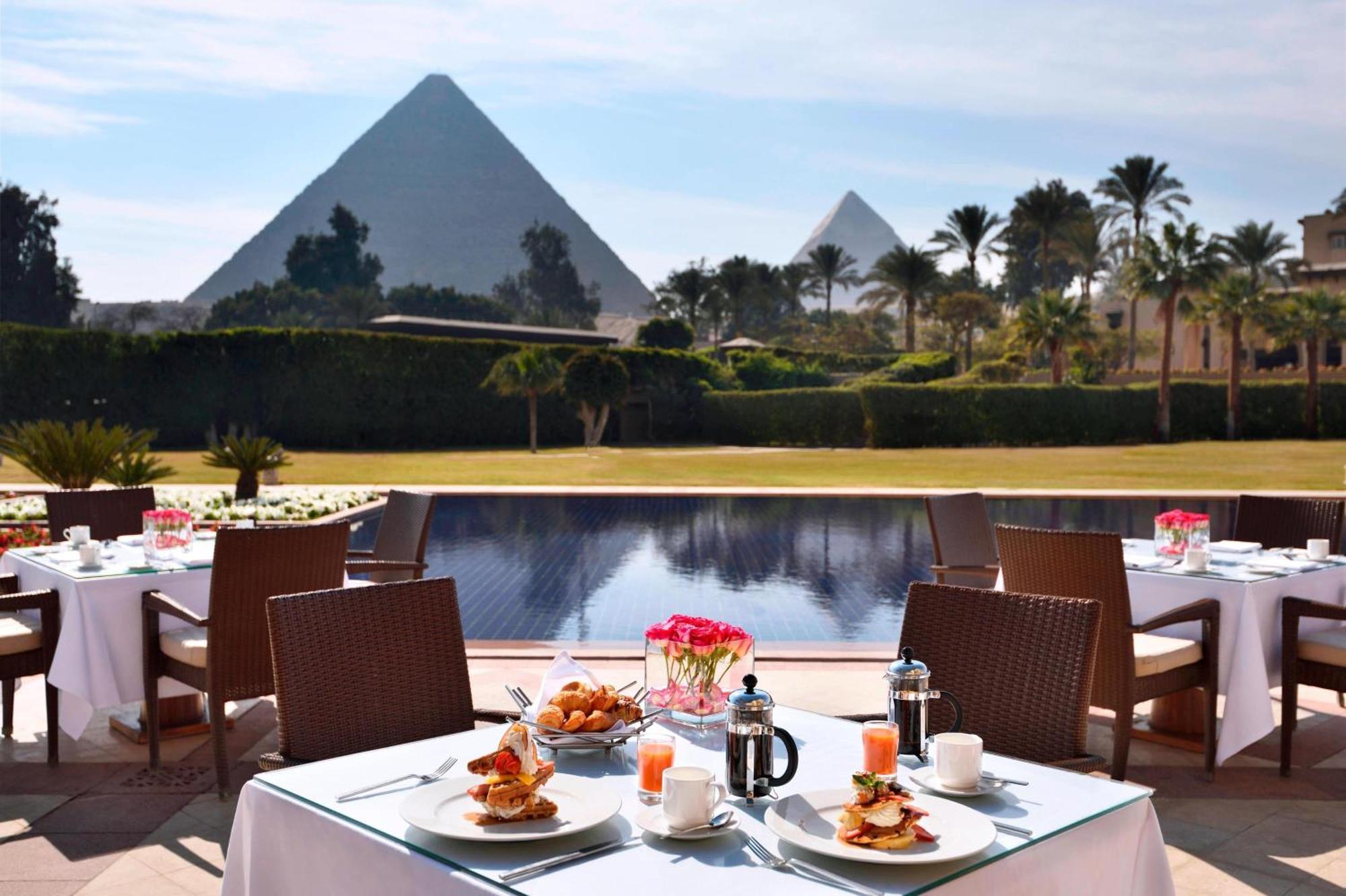 فندق ماريوت مينا هاوس، القاهرة Giza المظهر الخارجي الصورة The Pyramids Marriott Resort